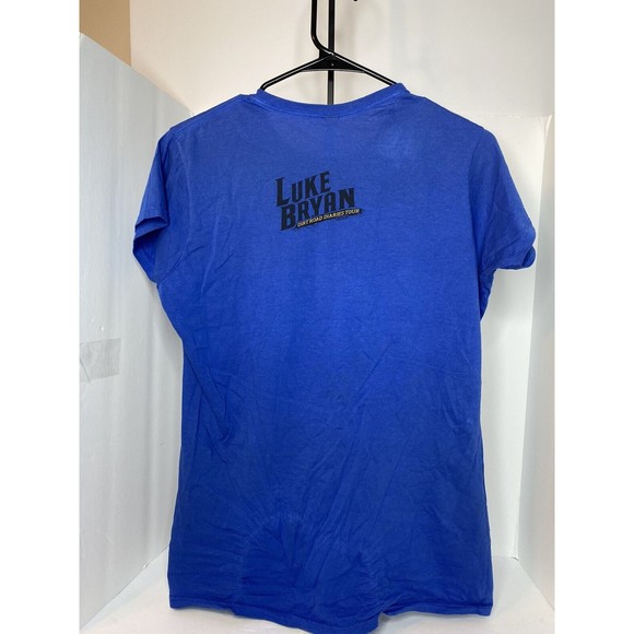 Gildan | Tops | Luke Bryan Dirt Road Diaries Tour Shirt Blue XL - Picture 10 of 15